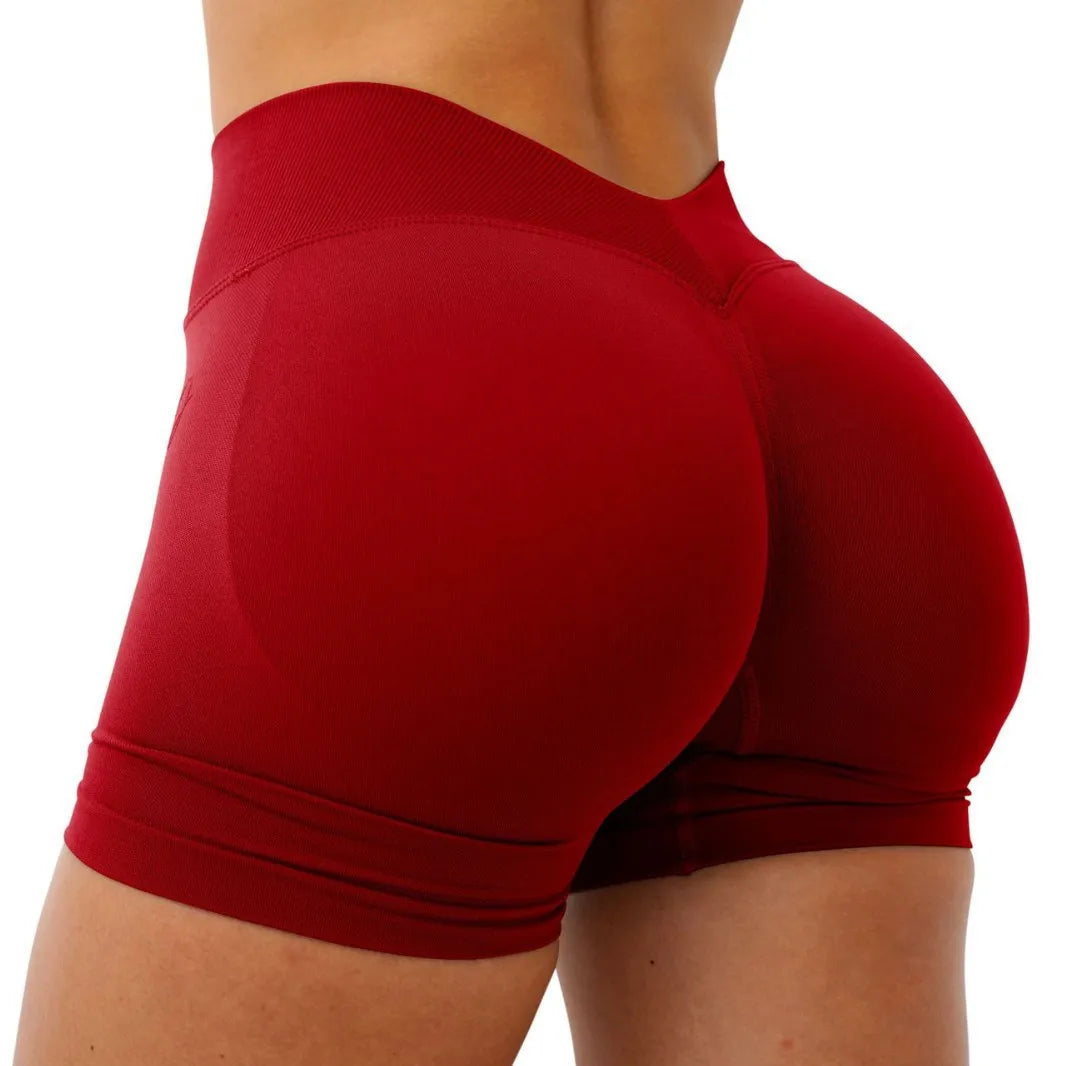 OFFPULSE High-Waist Yoga Shorts