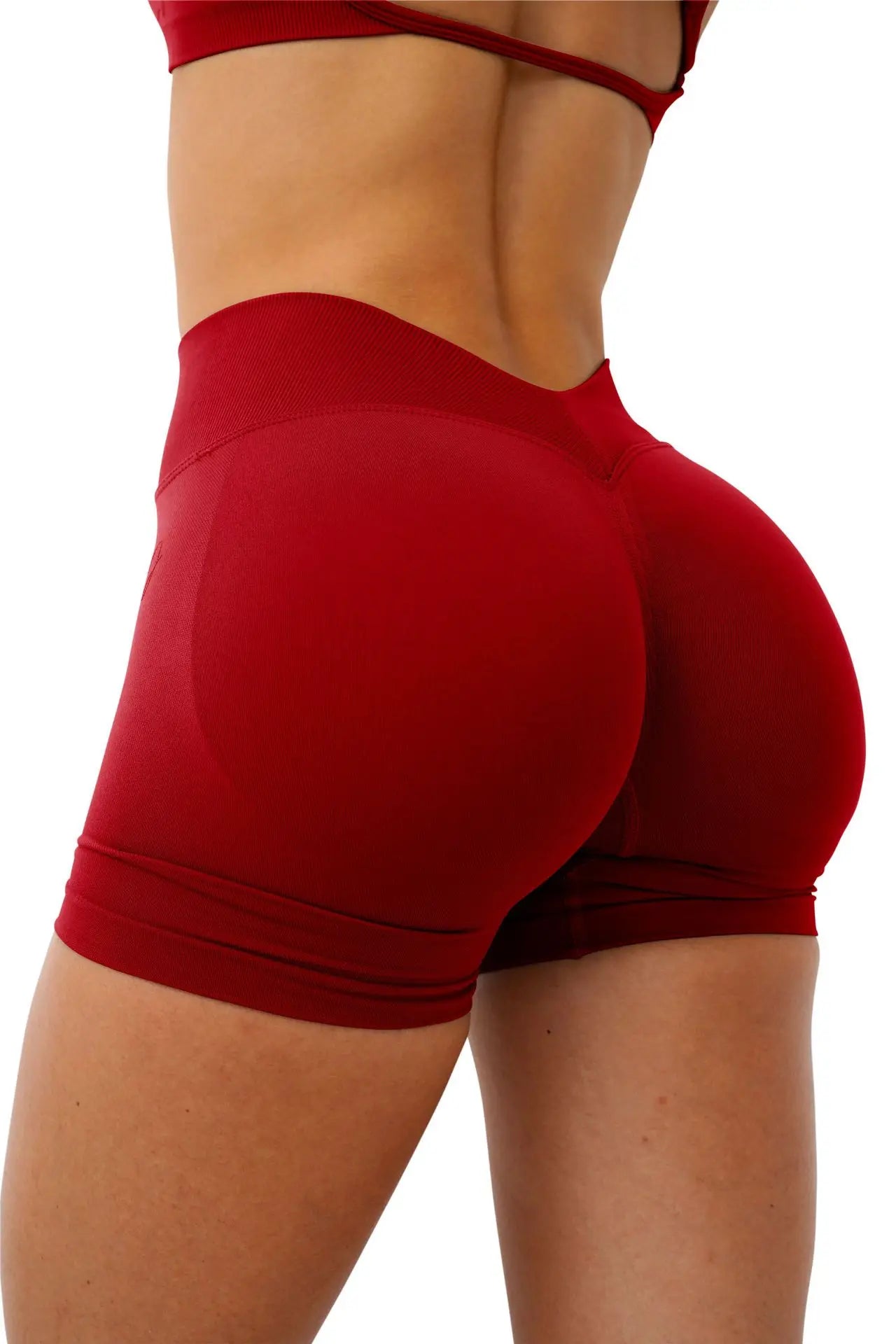 OFFPULSE High-Waist Yoga Shorts