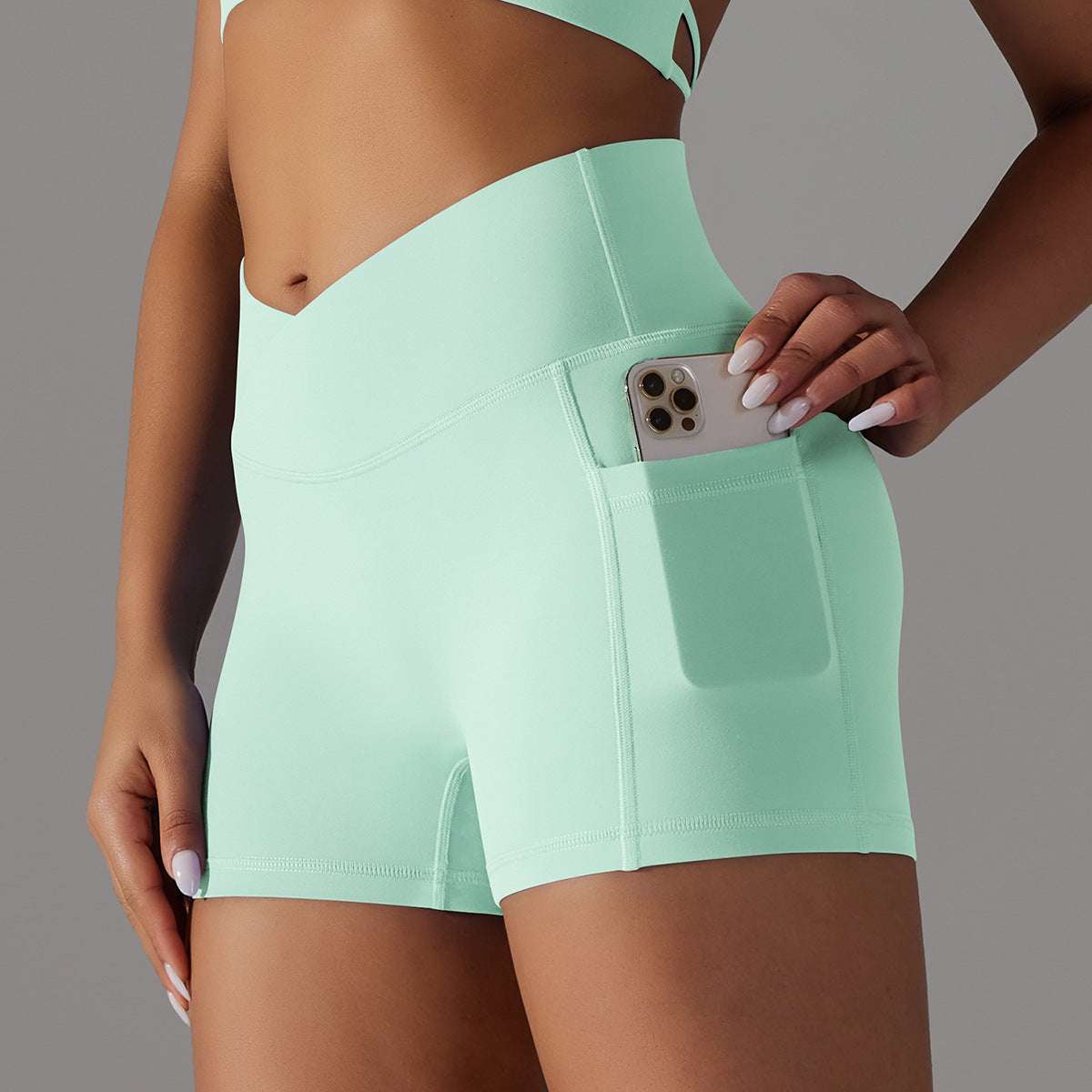 OFFPULSE Pocket Yoga Shorts