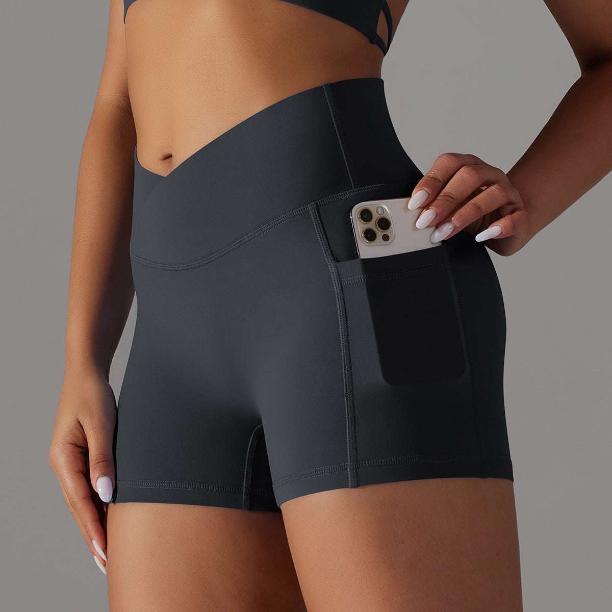 OFFPULSE Pocket Yoga Shorts
