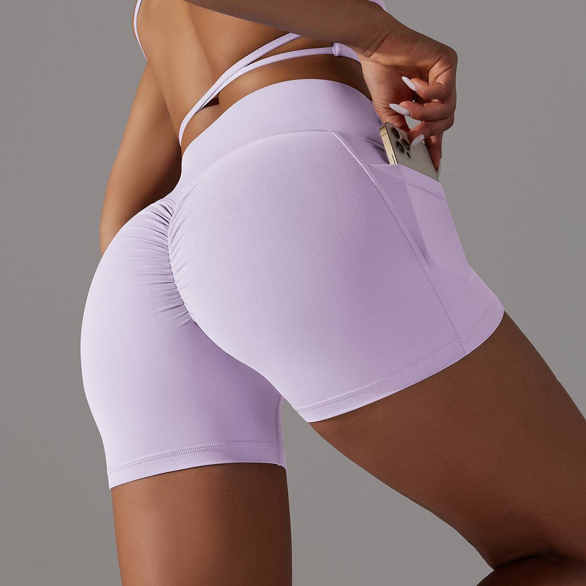 OFFPULSE Pocket Yoga Shorts